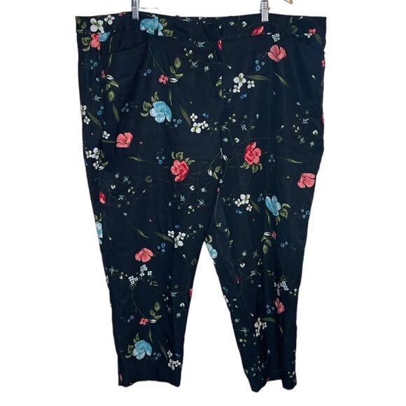Worthington Floral Dress Pants size 24W - Picture 1 of 3